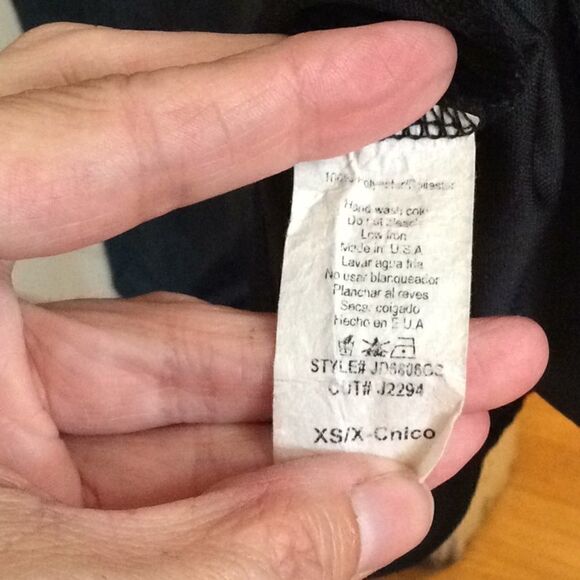 G by Guess chiffon open back lined halter dress XS - Picture 5 of 5